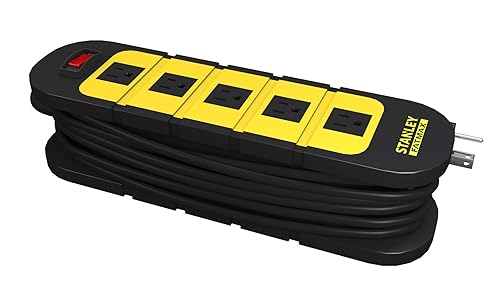 Stanley W31607 FATMAX Wrap 'N' Go Power Station with 12-Foot Cord
