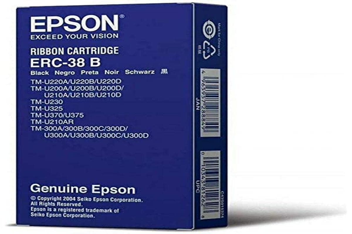 Epson Black Fabric Ribbon TMU/TM/IT Printer Ribbon