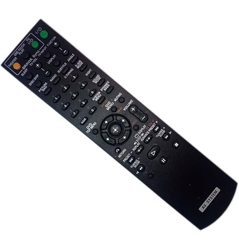 Replaced Remote Control for Sony DAV-HDX576W HCDHDX287WC DAVHDX475 DAV-HDX285 HCD-HDX277 Home Theater Audio/Video Receiver AV System