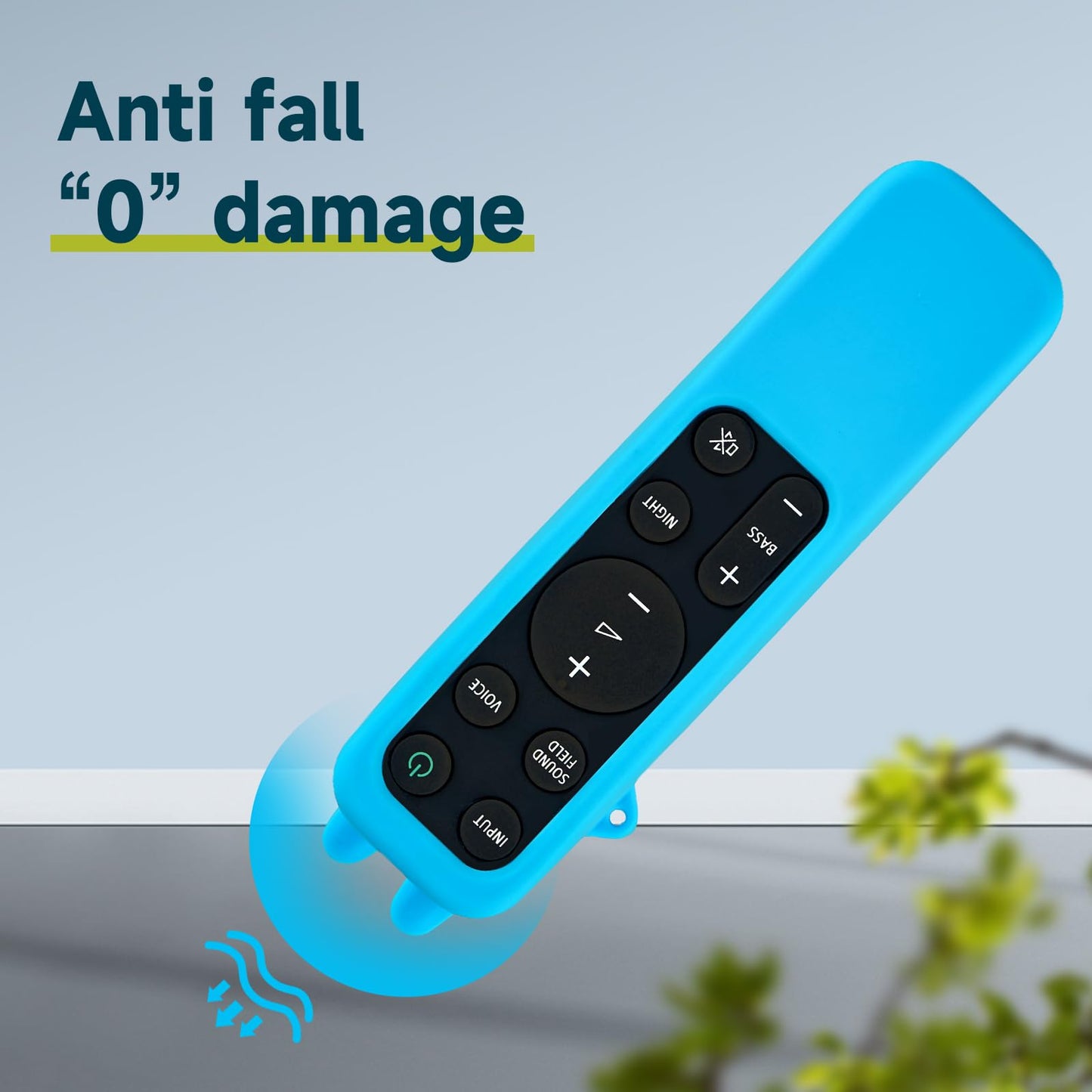 wabracket Universal Soundbar Wall Mount for Sony S400, Sturdy Soundbar Bracket for Sony, with Luminescent Remote Slicone Cover