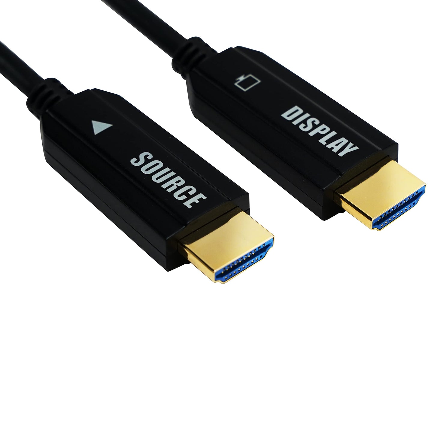 CSILU 4K Fiber Optic HDMI Cable 20FT/6M in-Wall Rated 4K60Hz (4:4:4 RGB HDR10 18Gbps HDCP2.2 CEC) 1440p165Hz High Speed Ultra HD Directional Active
