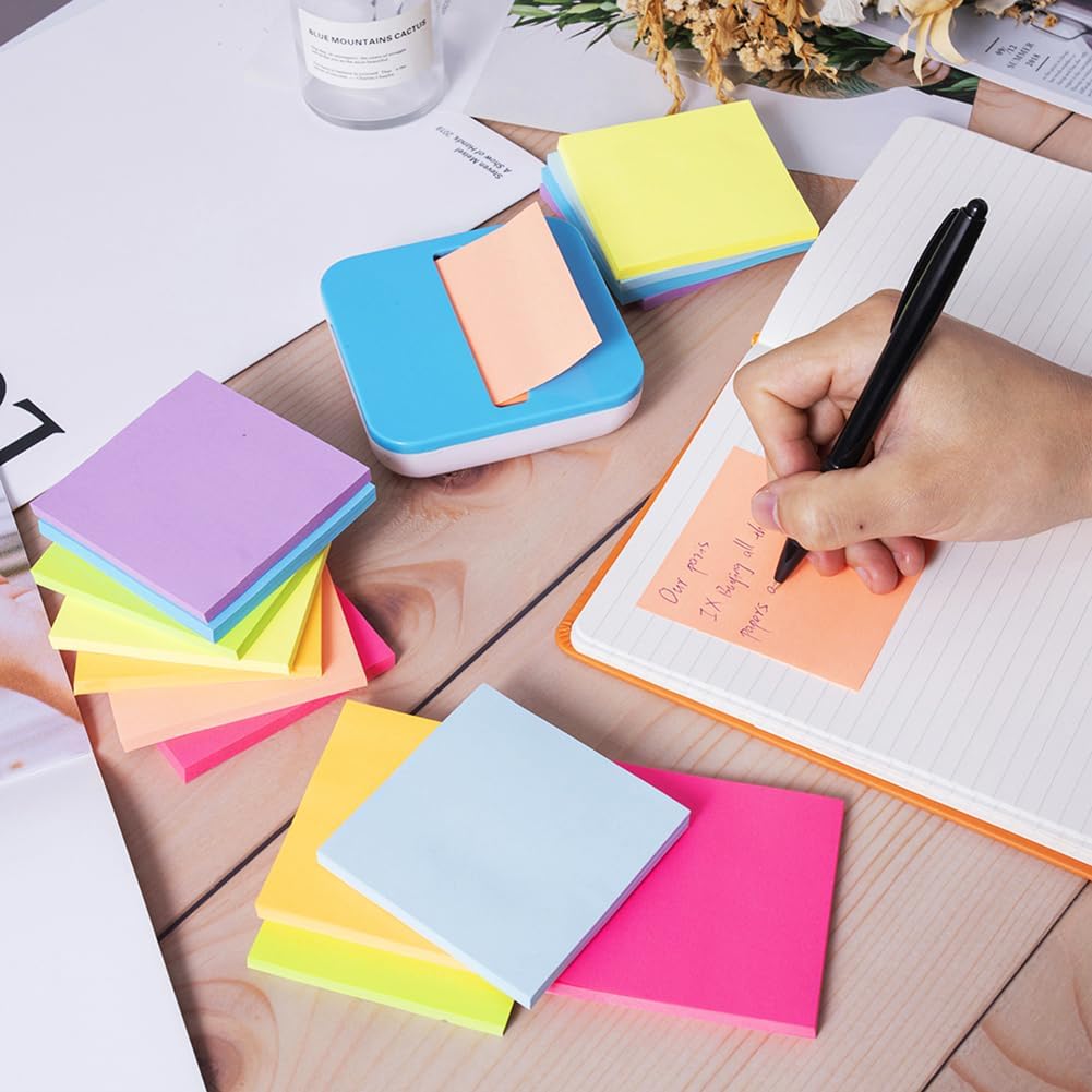 (16 Pack) Pop Up Sticky Notes 3x3 in Accordion Stickies,Bright Colors