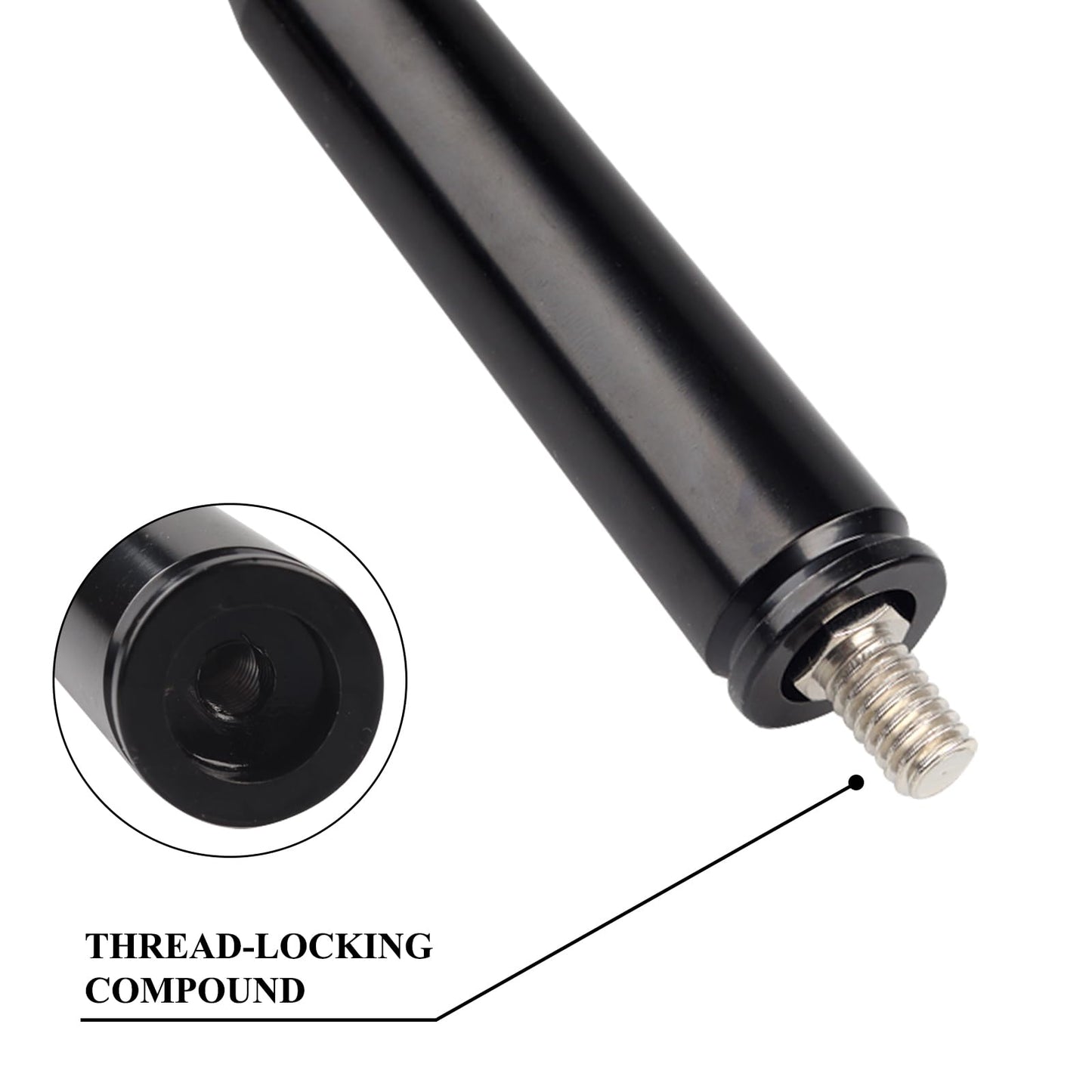 E-Vniko Bullet Universal Antenna Compatible for Ford F150 250 Chevy Jepp Dodge Ram &More Vehicle 1990-2023 Car&Trucks&SUVS Replacement Truck and Car