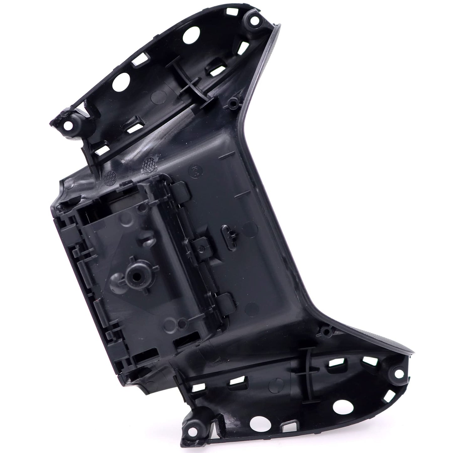 Deal4GO Back Shell Bottom Housing Shell Case Cover Replacement for Xbox one Slim Controller (Model 1708) Back Plate (Black)