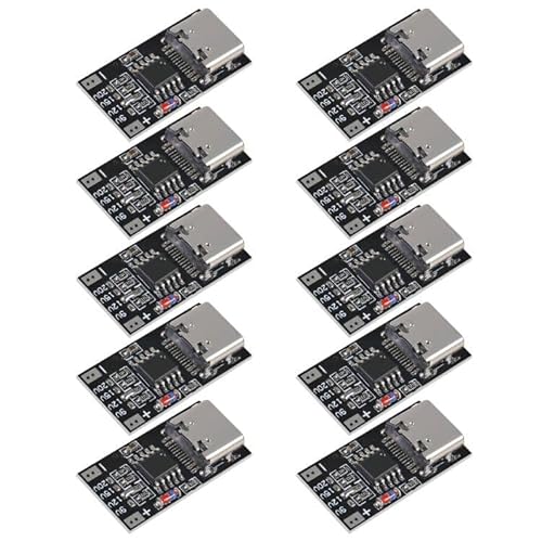 10PCS USB-C PD Trigger Board Module PD/QC Decoy Board Fast Charge USB Type-c to 12v High Speed Charger Power Delivery Boost Module