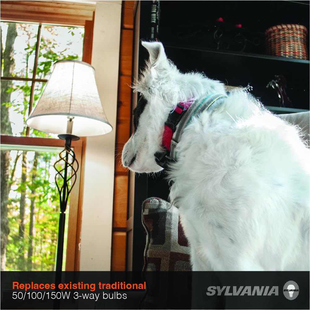Sylvania 3-Way 6/13/19W EverydayLED A21 LED Light Bulb, 600/1500/2150 Lumens, Non Dimmable, 80 CRI, 2700K, Soft White - 1 Pack (42052)