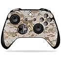 MightySkins Skin Compatible with Microsoft Xbox One X Controller - Desert Camo | Protective, Durable, and Unique Vinyl Decal wrap Cover | Easy