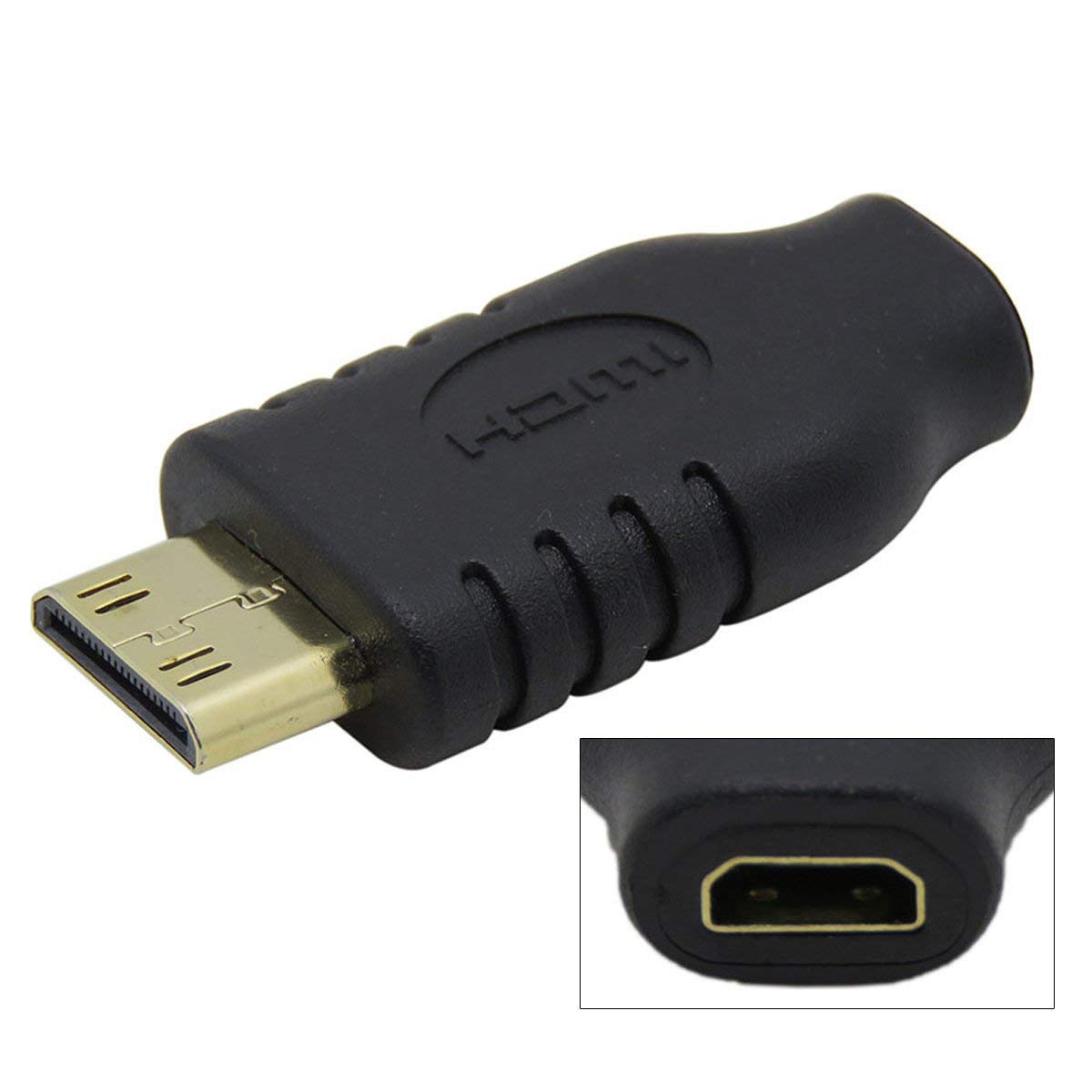 JSER Type D Micro HDMI Socket Female to Type-C Mini HDMI 1.4 Male Convertor Adapter Support 4K 60hz