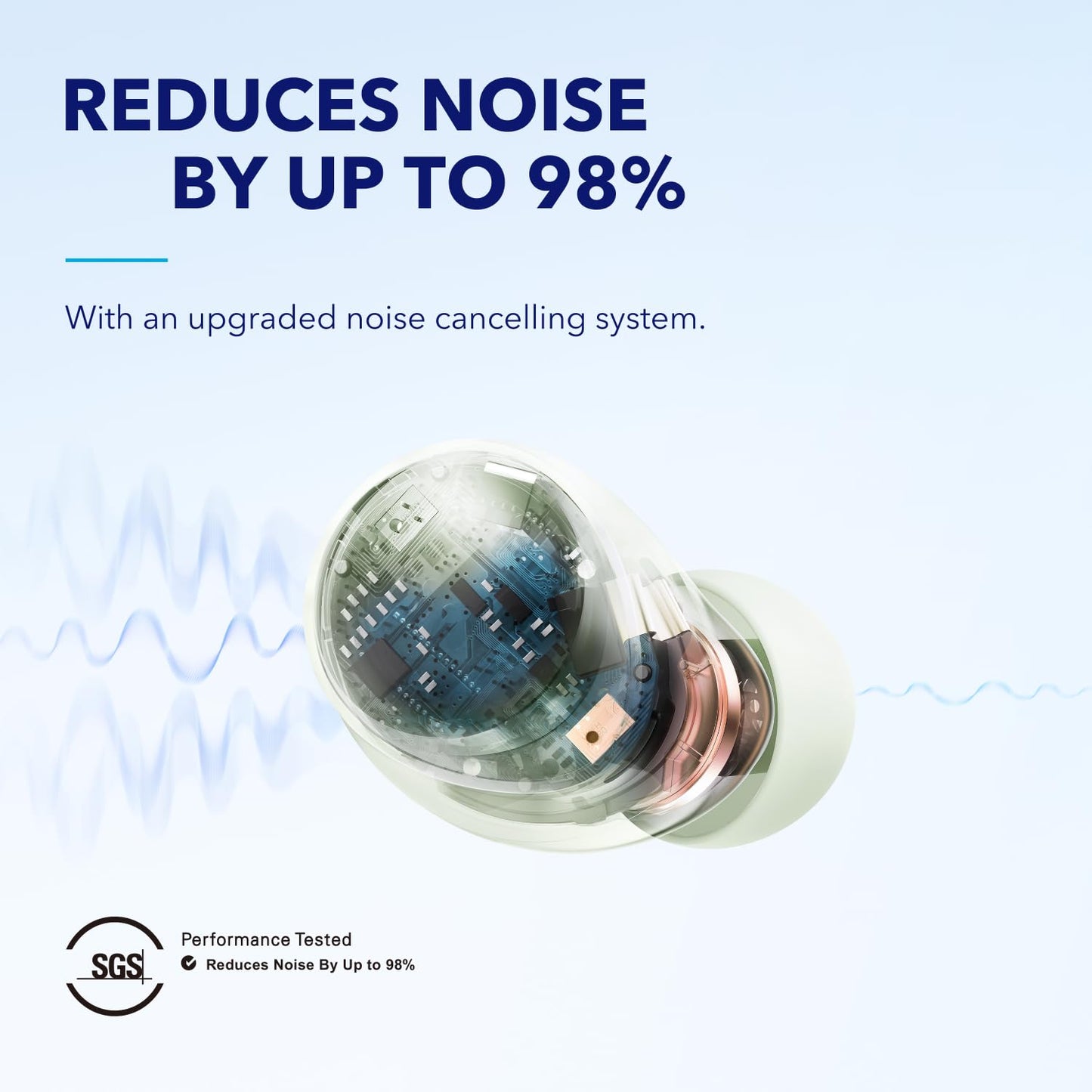 Soundcore by Anker Space A40 Adaptive Active Noise Cancelling Earbuds