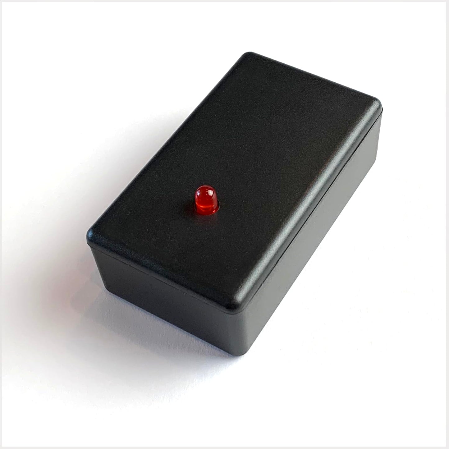 Blue Charm Fake Car Alarm, 1 Year Continuous Usage Battery Life, Red Blinking LED Light with Black Housing, (Two AAA Batteries, not Included) (Two