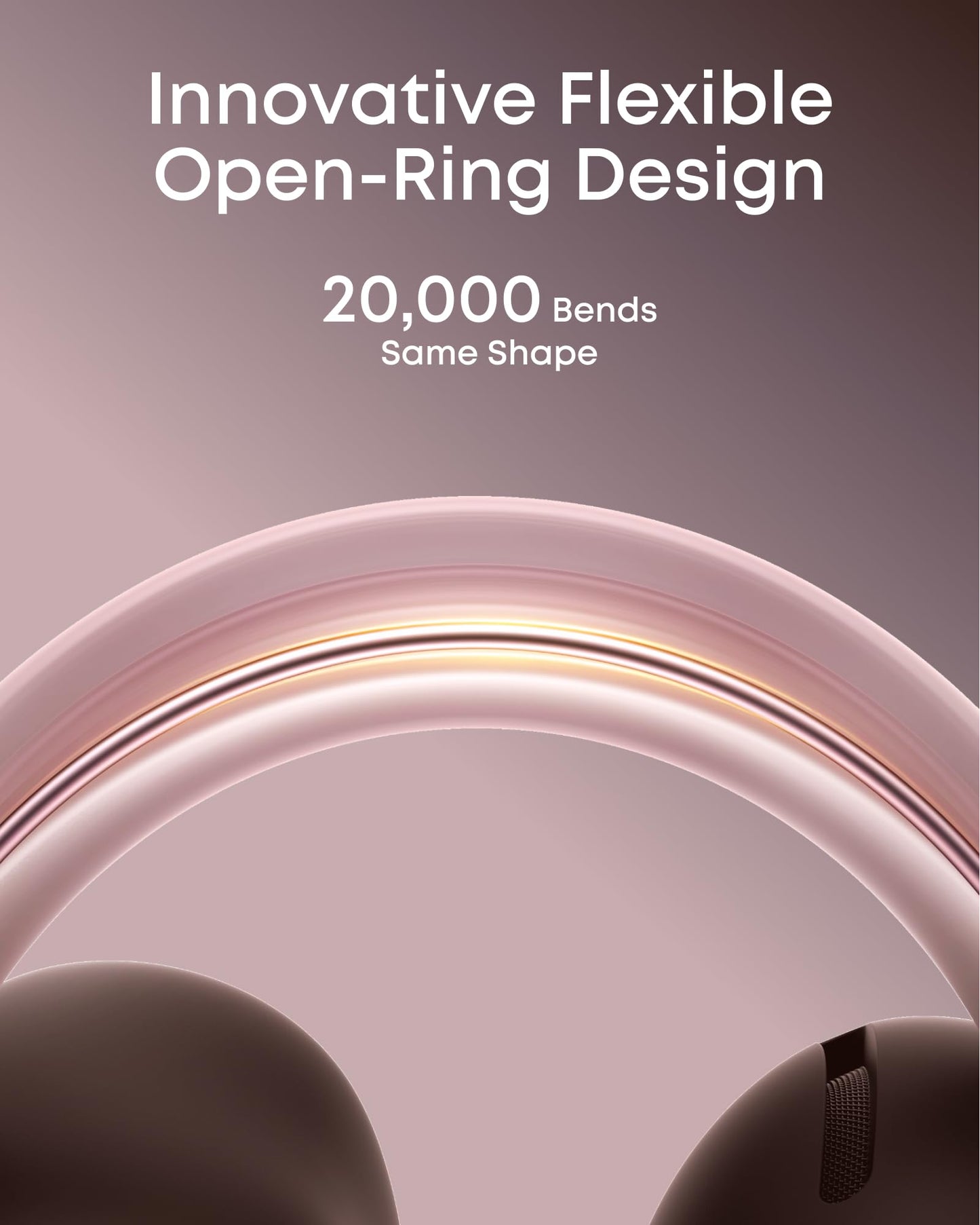 Soundcore AeroClip by Anker, Open-Ear Earbuds, Clip-On Headphones, Adaptive Comfort, Clear Calls with 4 Mics and AI, Stable Fit, 12mm Drivers