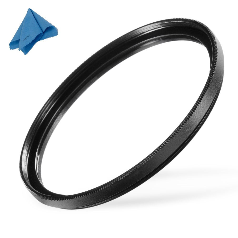 67mm UV Protection Filter (for: Canon EF 100mm f/2.8L Macro is USM) + iSnapPhoto Microfiber Cloth
