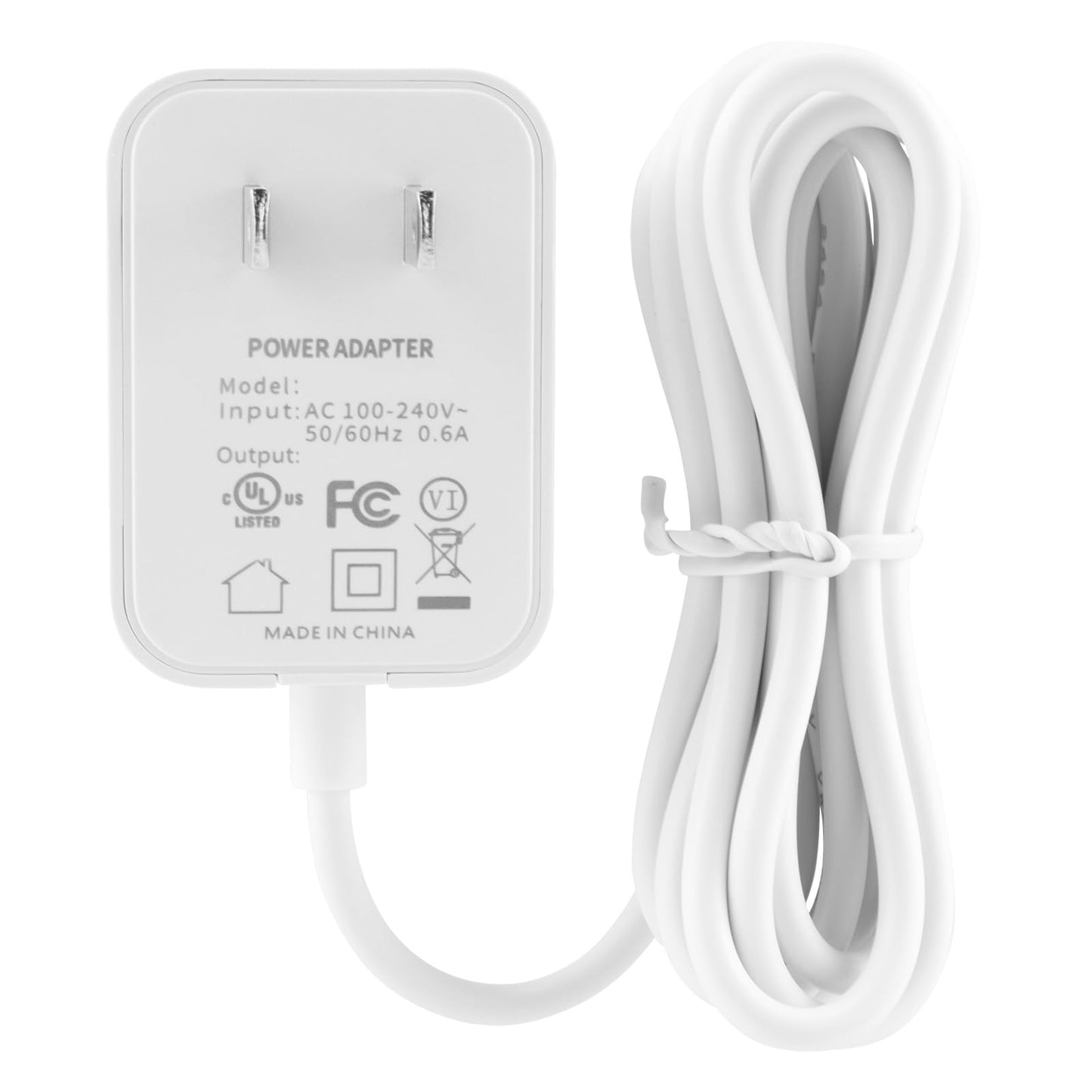 LEFXMOPHY Power Cord for Akimart Frameo 10.1 Inch Smart WiFi Digital Photo Frame ZN-DP1002 Replacement Power Adapter Supply with 5ft Charging Cable