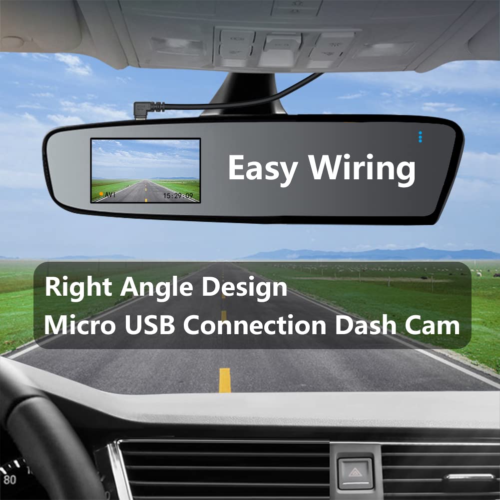 Maixbomr 90 Degree Micro USB Cable,25cm USB A Left Angle to Micro USB Left Angle Charging and The Data Transfer,for Phone and Dash