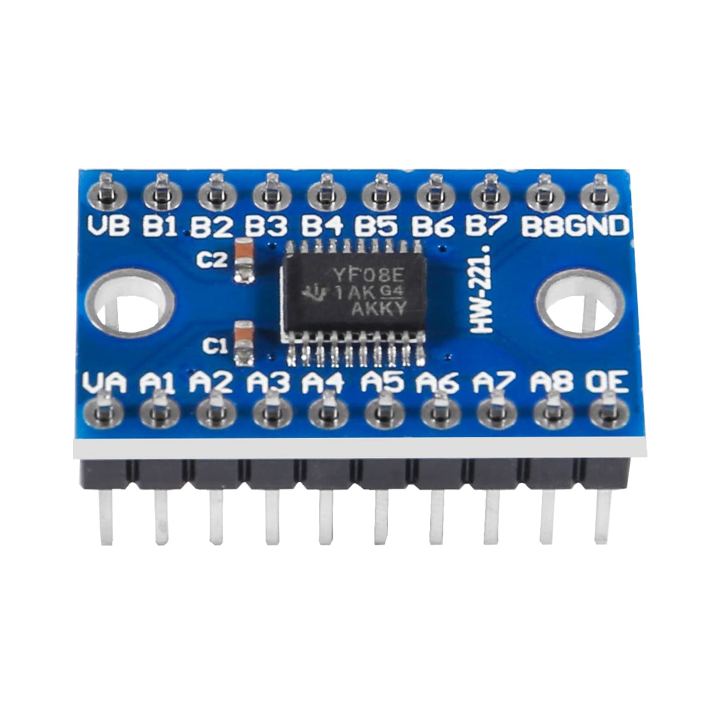 Diitao 12PCS TXS0108E High Speed Full Logic Level Converter,8-Bit 8 Channel Logic Level Converter Shifter 3.3V 5V Bi-Directional Converter Module