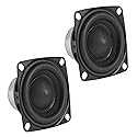 JUZITAO 2PCS 2" 2inch 4Ohm 10W Full Range Audio Speaker Stereo Woofer Loudspeaker 10W 4Ohm Bass Small Speaker with Fixing Holes
