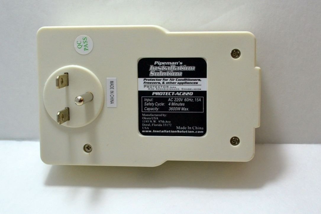 2 PACK 3600 Watts Surge Brownout Voltage Protector 220V + 110V