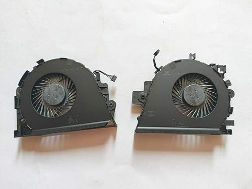 SYW·pcparts Fan for HP Zbook 15 G3 Dual Fans 848252-001 848251-001