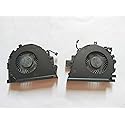 SYW·pcparts Fan for HP Zbook 15 G3 Dual Fans 848252-001 848251-001