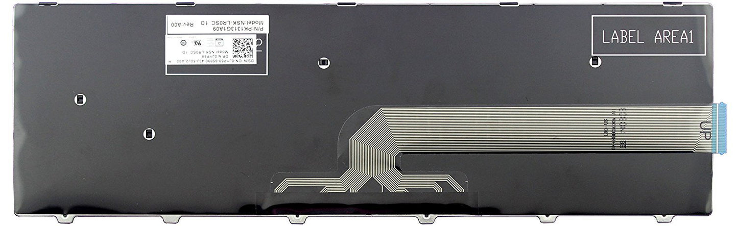 New Laptop Keyboard Replacement for Dell Inspiron 15 7000 Series 15-7559 7559 US Layout Black Color