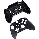 Generic Back Shell w/Faceplate Kit for Xbox Elite Series 2 Controller Model 1797 (1797-FFHS, Black)