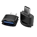 USB Adatper to USB-C OTG (2pack) Compatible with Samsung Galaxy Tab S7 Plus add Fast 5Gigabyte Expansion Devices Like Keyboard, Mouse, Gamepad…