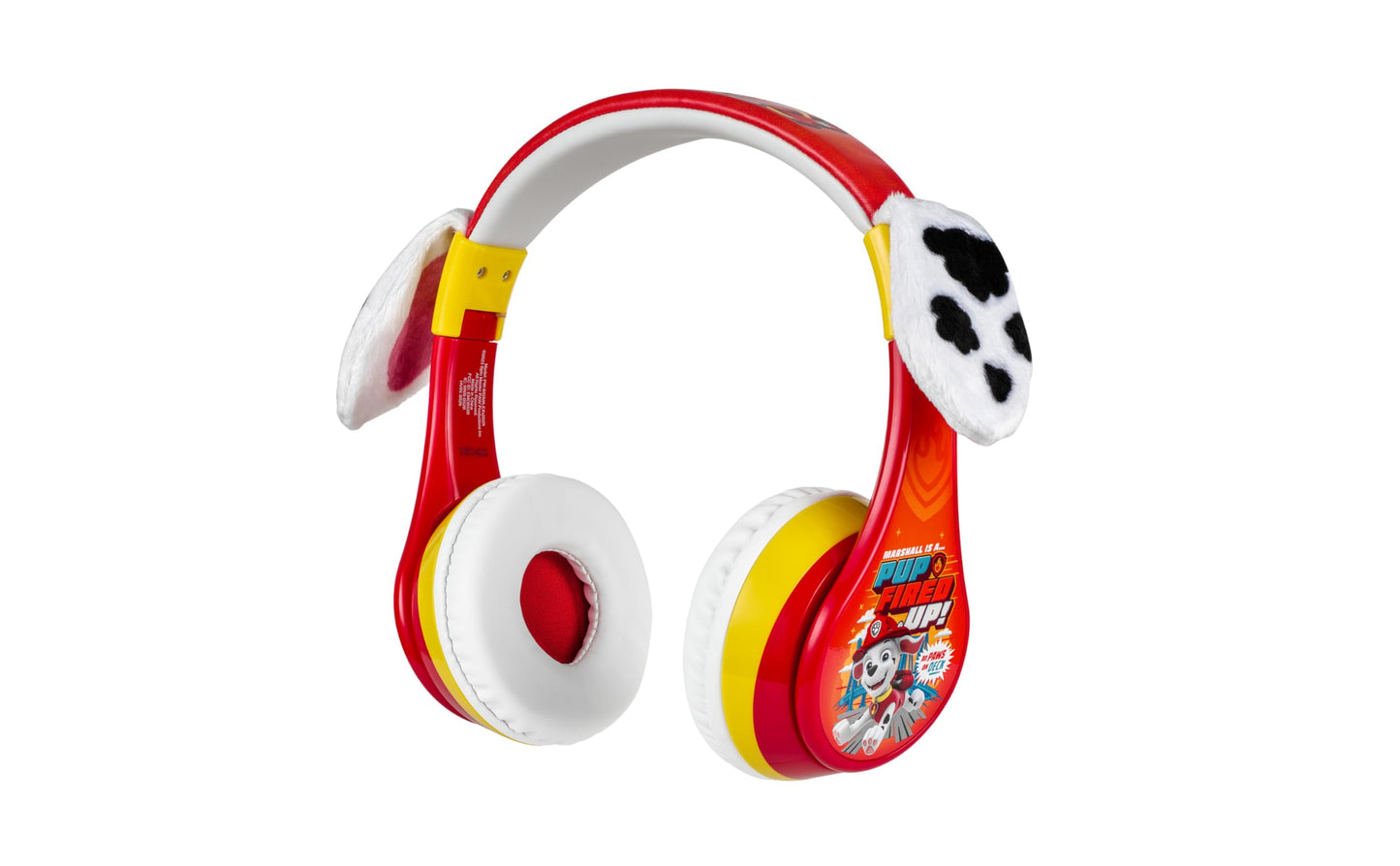 Paw Patrol Marshall Bluetooth Headphones for Kids, Wireless Headphones