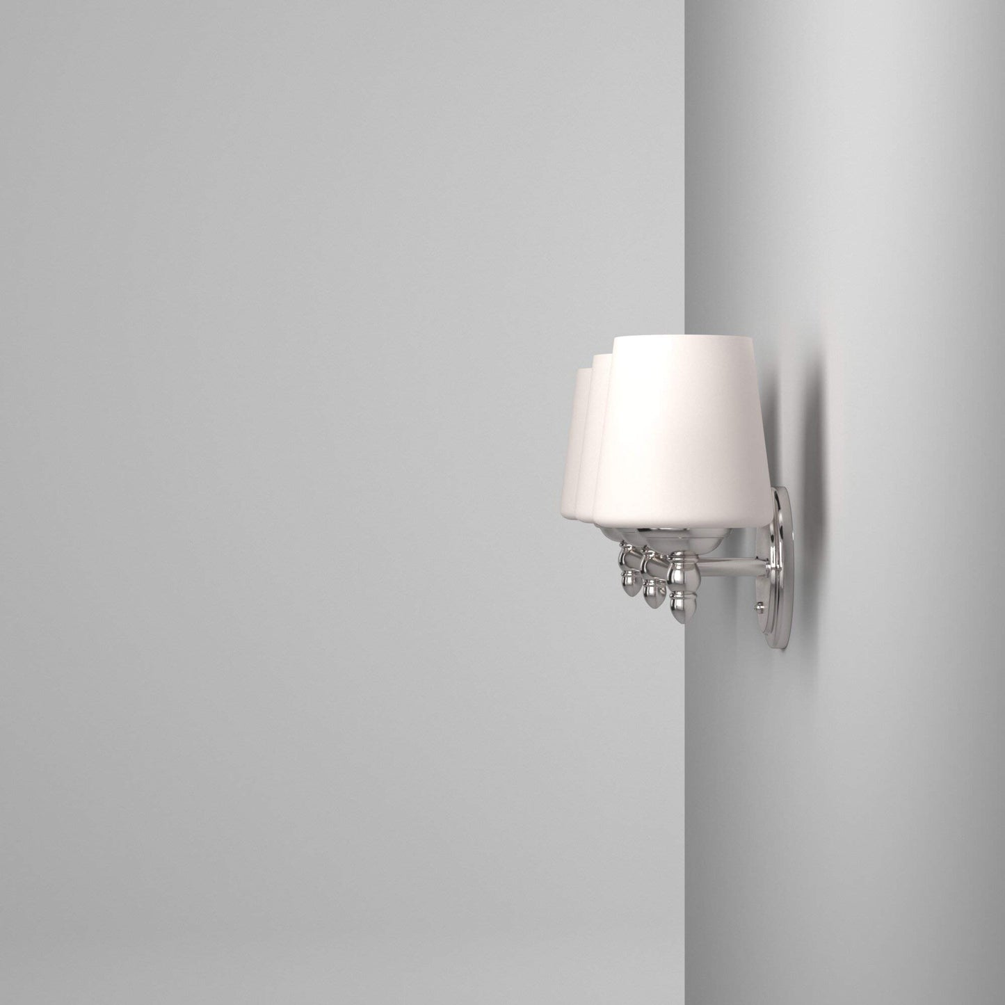 Designers Fountain 15006-3B-35 Darcy 3 Light Bath Bar, Brushed Nickel