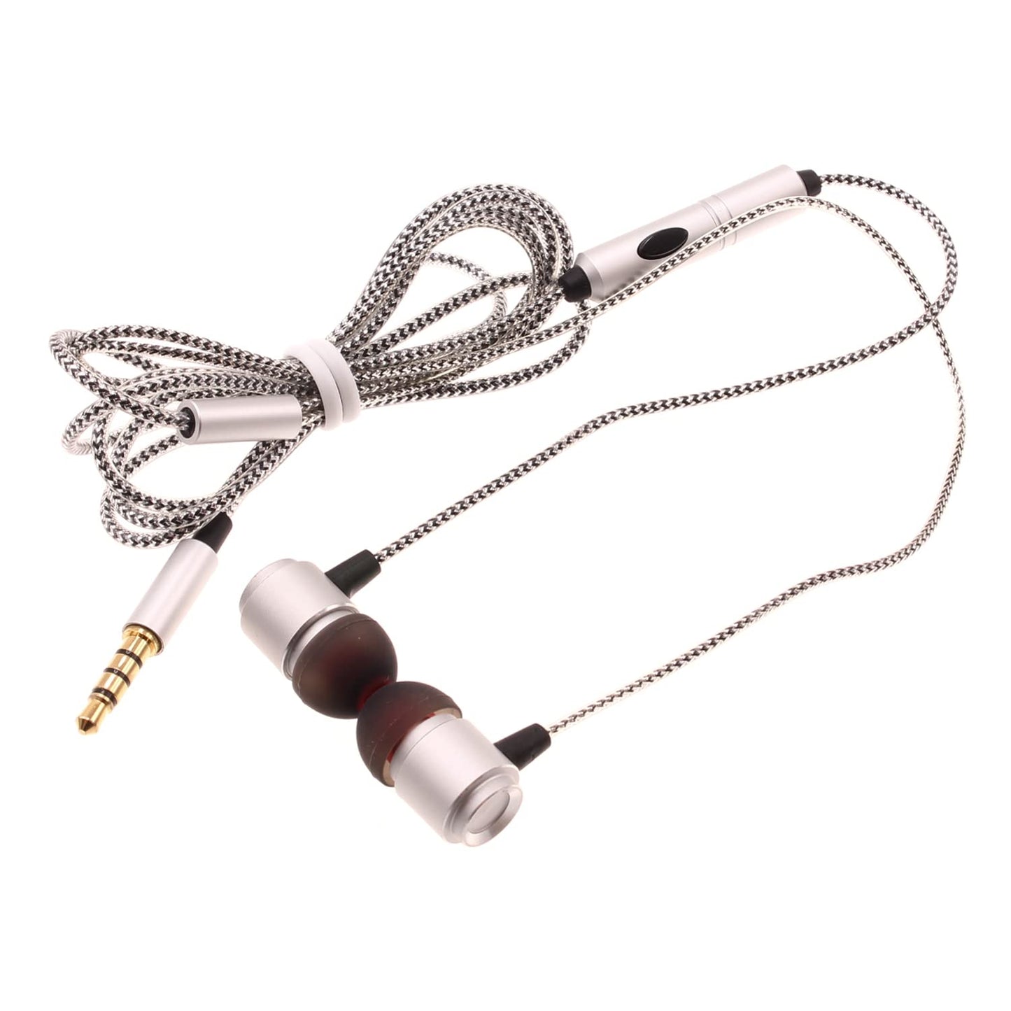 Hi-Fi Sound Wired Earphones Compatible with Samsung Galaxy Tab A9/A9 Plus/A8/A7 10.4 (2020)/A7 Lite Tablets - Headphones Handsfree Mic Headset Metal…