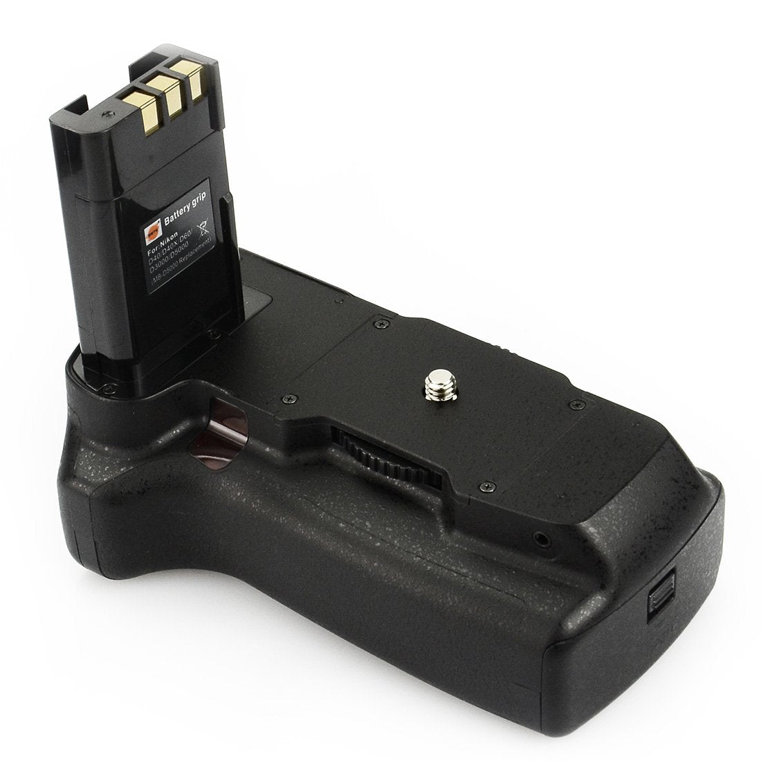 DSTE Replacement for Pro IR Remote Vertical Battery Grip + 2X EN-EL9 Compatible Nikon D40 D40X D60 D3000 D5000 SLR Digital Camera