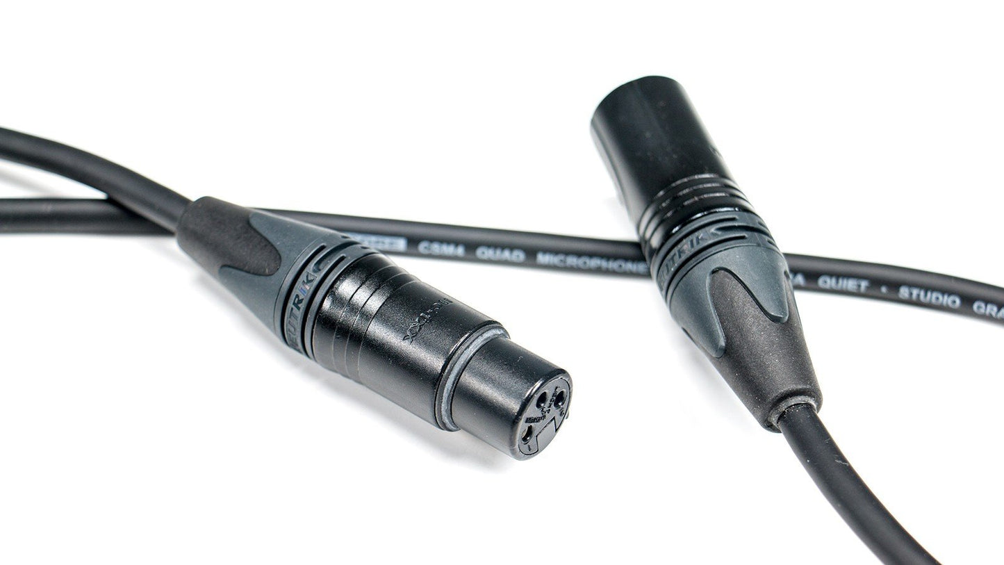 Elite Core CSM4 Series Studio-Grade Microphone Cable, 5 ft (CSM4-NN-5)