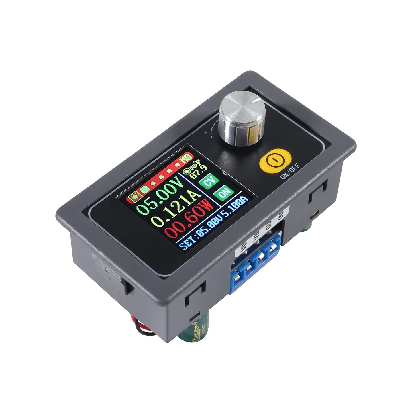 2PCS Buck Boost Converter Adjustable Voltage Regulator DC 6V-36V to DC 0.6V-36V, Step Up Down Power Supply, Constant Current Reverse Protection Module