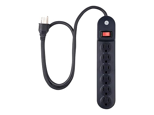 GE 56223 6-Outlet Grounded Power Strip