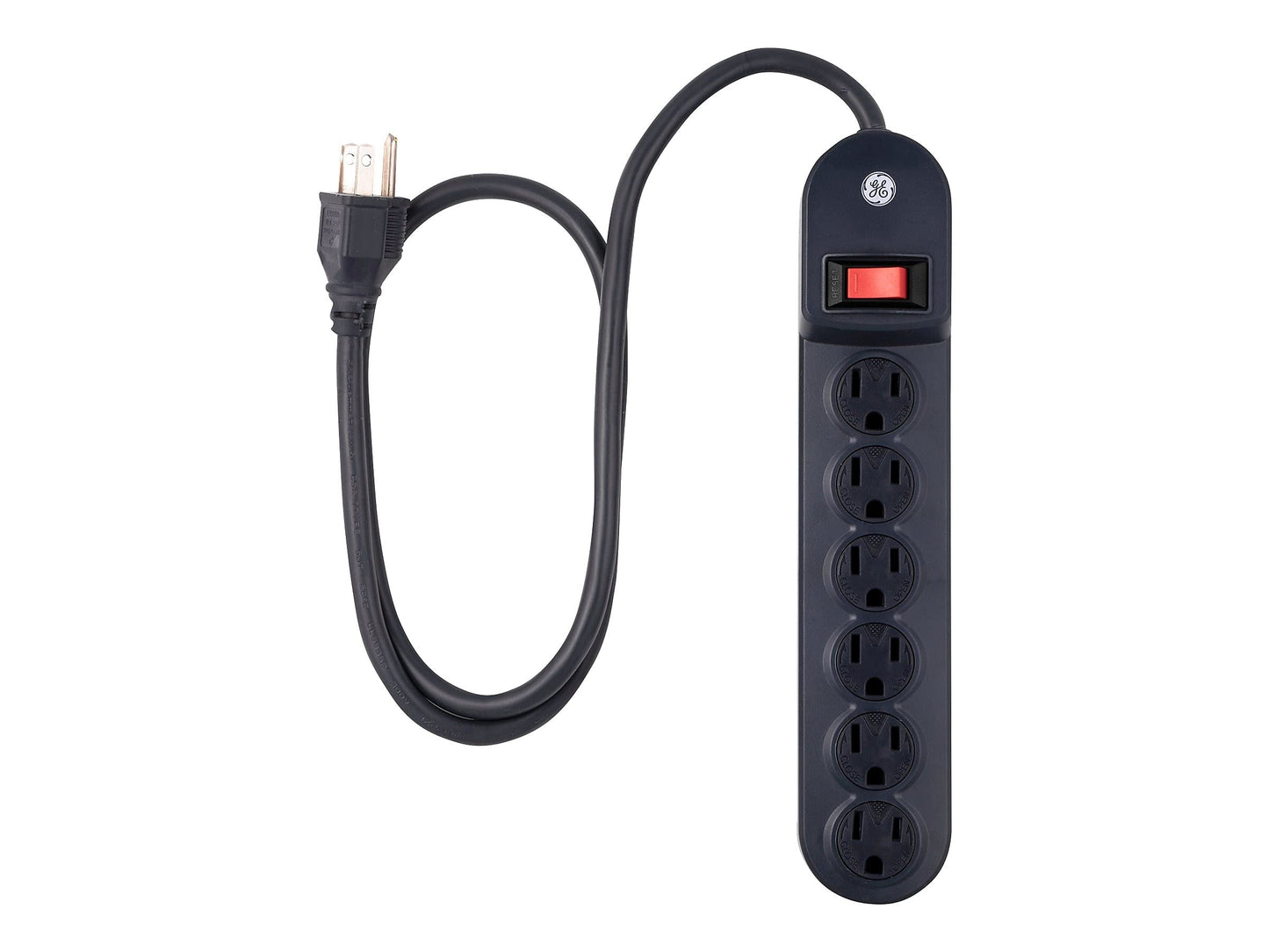 GE 56223 6-Outlet Grounded Power Strip