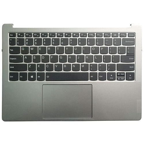 Laptop Replacement Keyboard Compatible for Lenovo IdeaPad S540-13IML AM1GW000J00 US Layout with Palmrest Upper Cover Case