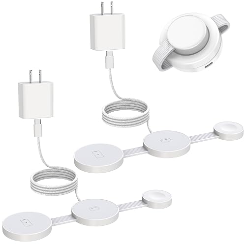 Magnetic Wireless Charging Station 3in1 Fast iPhone Charging Pad Foldable Travel MagSafe Charger Station Dock Apple Mag-Safe Charger for iPhone 17 Pro
