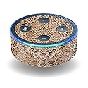 MightySkins Carbon Fiber Skin for Amazon Echo Dot (2ND Gen) - Carved | Protective, Durable Textured Carbon Fiber Finish | Easy to Apply, Remove…