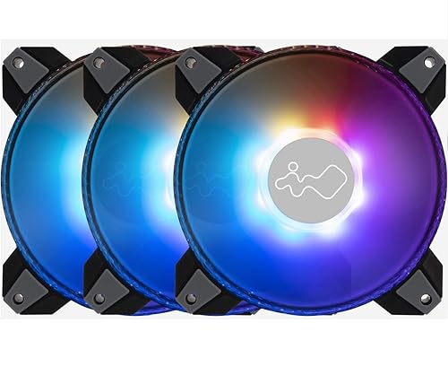 in Win Saturn 140MM Addressable RGB Triple Fan Kit (Controller Included) (ASN140)