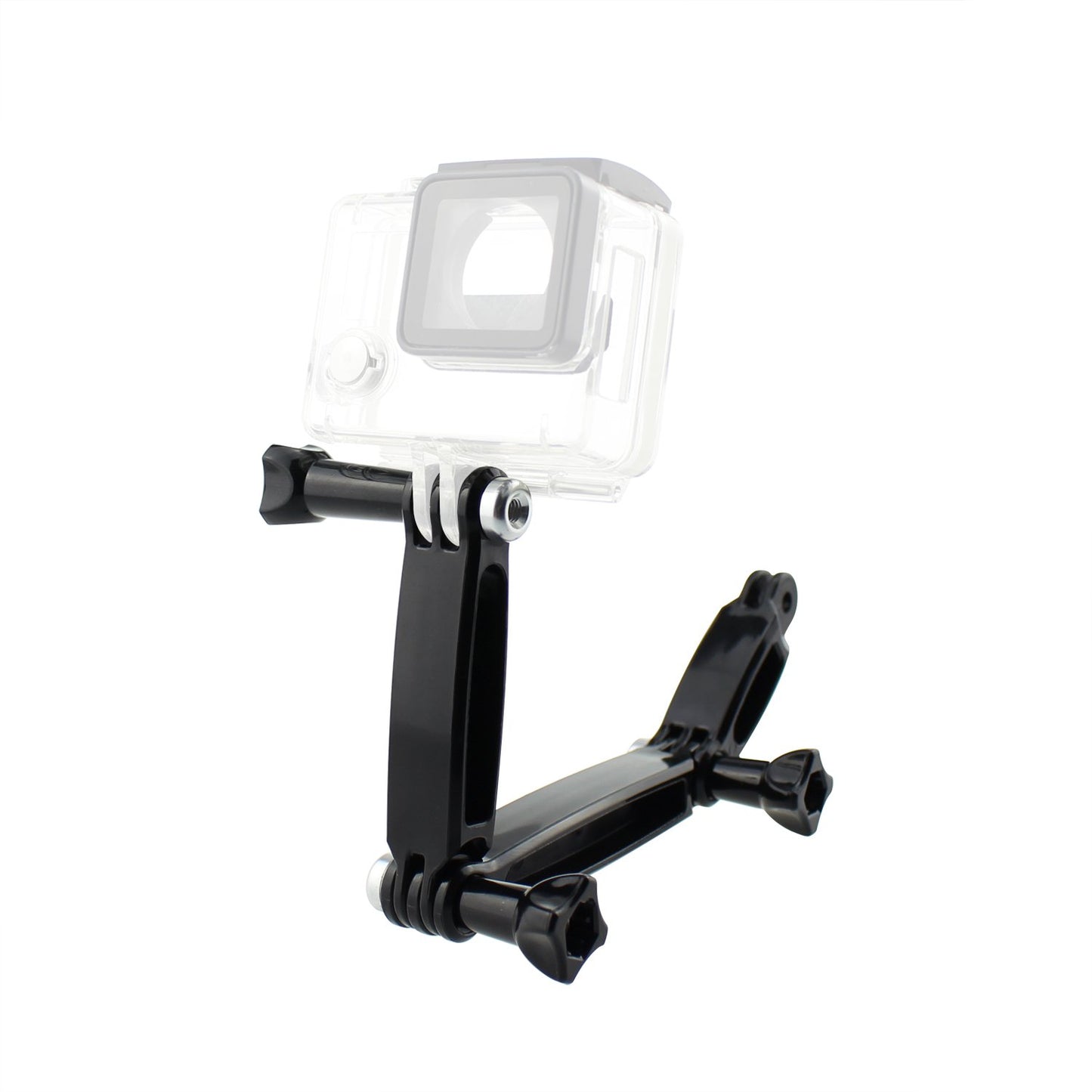 SIM&NAT 3 in 1 Extension Pivot Arm Adjustable Monopod Bracket with Thumb Screw for GoPro Fusion Hero 11 10 9 8 7 6 5 4 Session 3+ 3