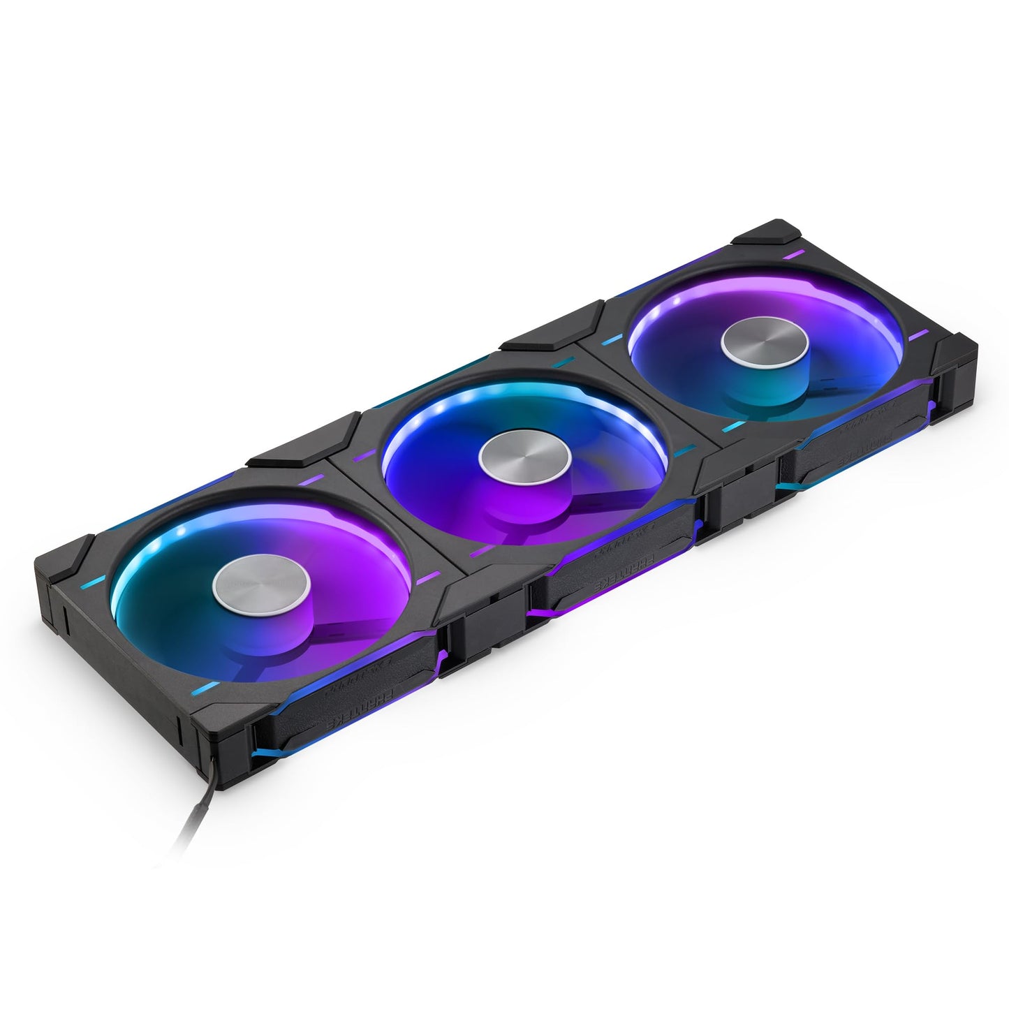 Phanteks D30-140 DRGB PWM Fan 3Pack, Reverse Airflow Model, Premium D-RGB Performance Fans, Halos Lighting Effect, ARGB/DRGB Lighting, Daisy-Chain Fan