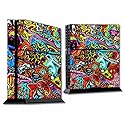 MightySkins Skin Compatible with Sony PS4 Console - Acid Trippy | Protective, Durable, and Unique Vinyl Decal wrap Cover | Easy to Apply, Remove,