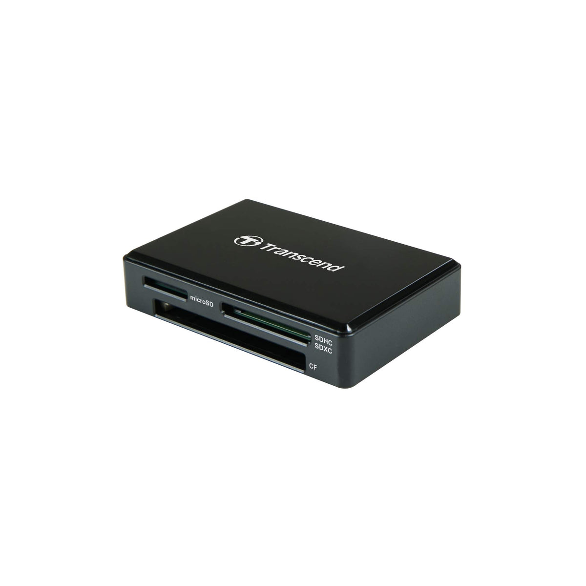 Transcend USB 3.1 Multi Card Reader (SD, microSD, CF) - Black