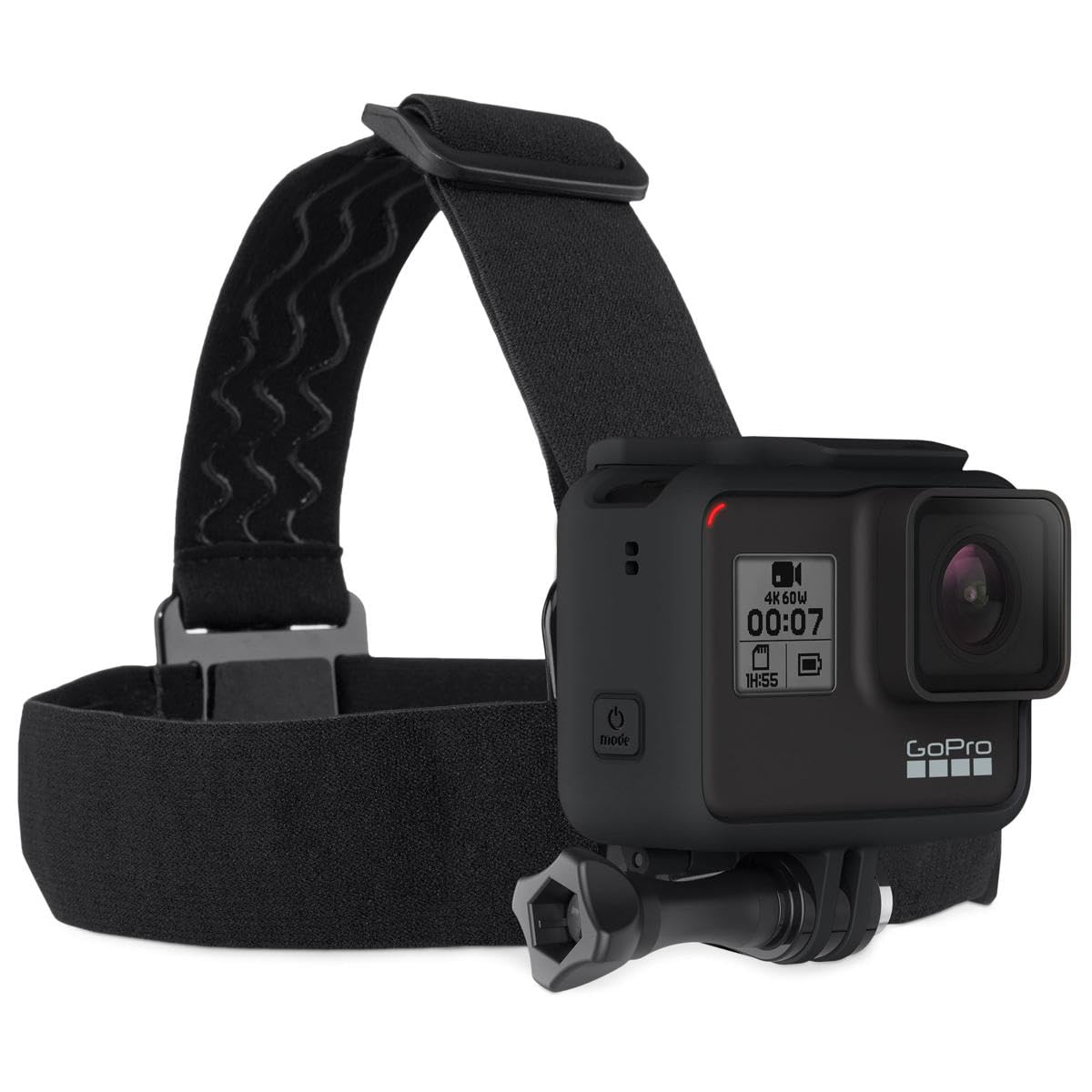 GoPro Hero13 Action Camera with 5.3K60 Video, 27MP Photo with the Handler, 2 Enduro Batteries, 2 Adhesive Mounts, Mounting Buckle, 64GB SD, Case, Head