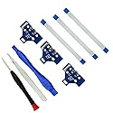 CTHTBZ 3PCS JDS-001 Charging Port for PS4 Controller, Replacement Micro USB Adaptor Charger Socket Board Connector Module Assembly Connector
