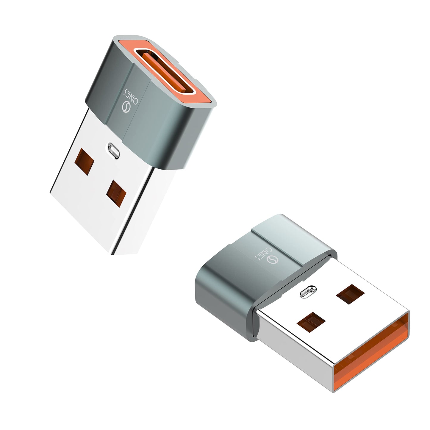 ONES USB C to USB Adapter, USB C to USB 3.0 OTG Adapter, USB C Female to USB Male Adapter High Speed Data Transfer USB OTG Camera Adapter Compatible…