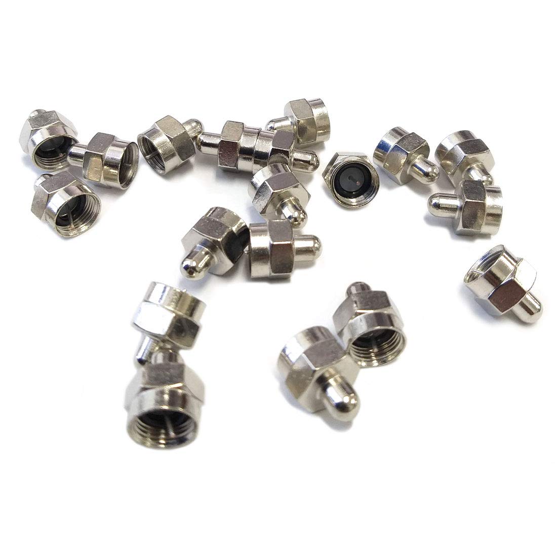 20 Pack Termination of a 75 Ohm Type F line, Commonly Found Type F Connector widely Used