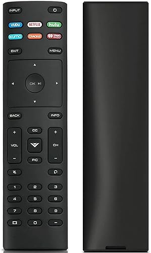 USARMT Remote Control for All Vizio Smart TVs Models D24F-F1 D32FF1 D43F-F1 E55U-D0 E55UD2 E55-D0 E55E1 M65-D0 M65E0 P65-E1 P75C1 P75E1 M70-E3 M75E1