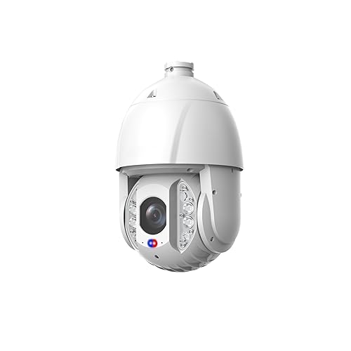 EmpireTech IP POE PTZ Camera 4MP 45x Smart Dual Illumination Wired PTZ Camera,Built-in Dual Mics and a Speaker for Two-Way Talk,PTZ6C4M-45X-AI