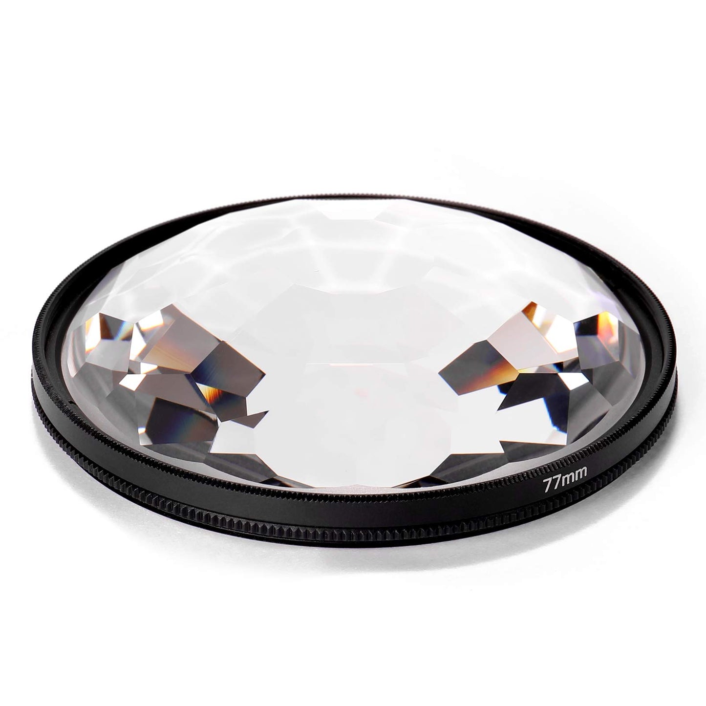 Explopur 77mm Kaleidoscope Prism Camera Glass Filter Variable Number of Subjects SLR Photography Accessories