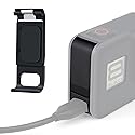 GEPULY Aluminum Replacement Battery Cover Side Door for GoPro Hero 8 Black - Charging Without Removing The Battery Door Cover Accessories Accessory